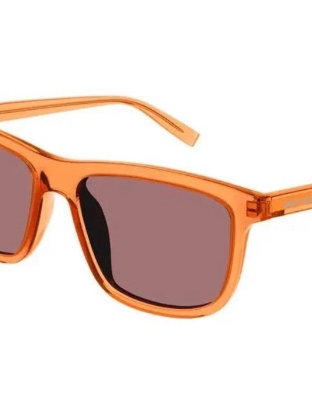 Yves Saint Laurent Light Blue Round Oversized Sunglasses